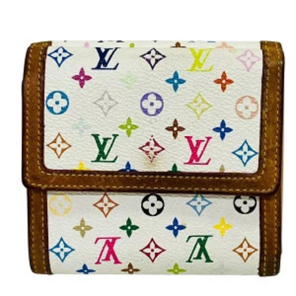 Louis Vuitton Monogram Multicolor Portemonnaie Bifold Wallet